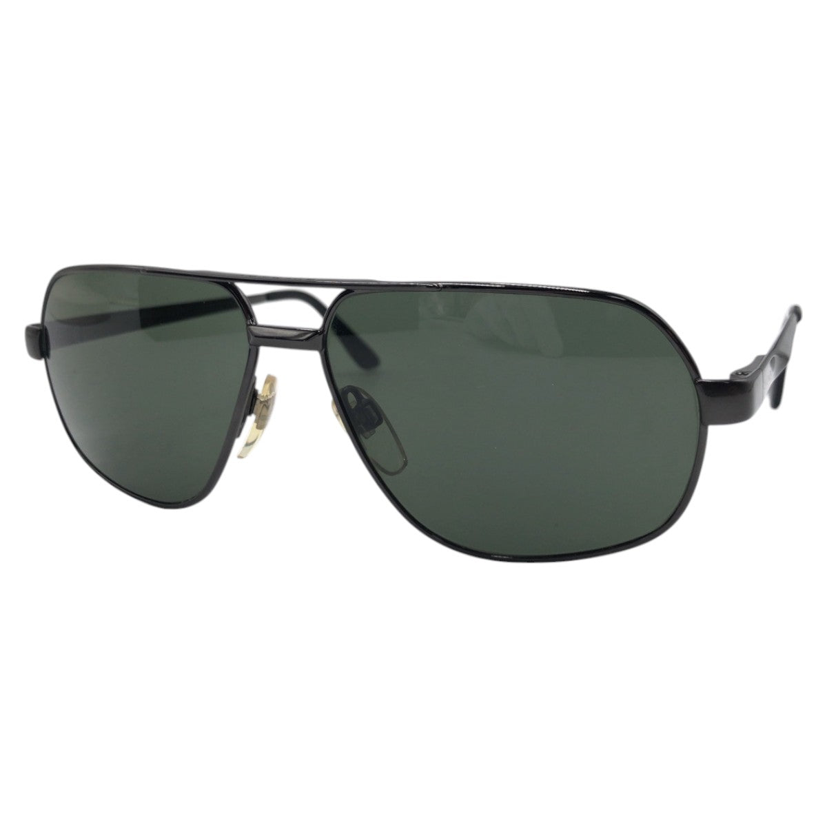BVLGARI ブルガリ ブラック シルバー メタル M028129 501 108 135 サングラス ティアドロップ  メンズ
