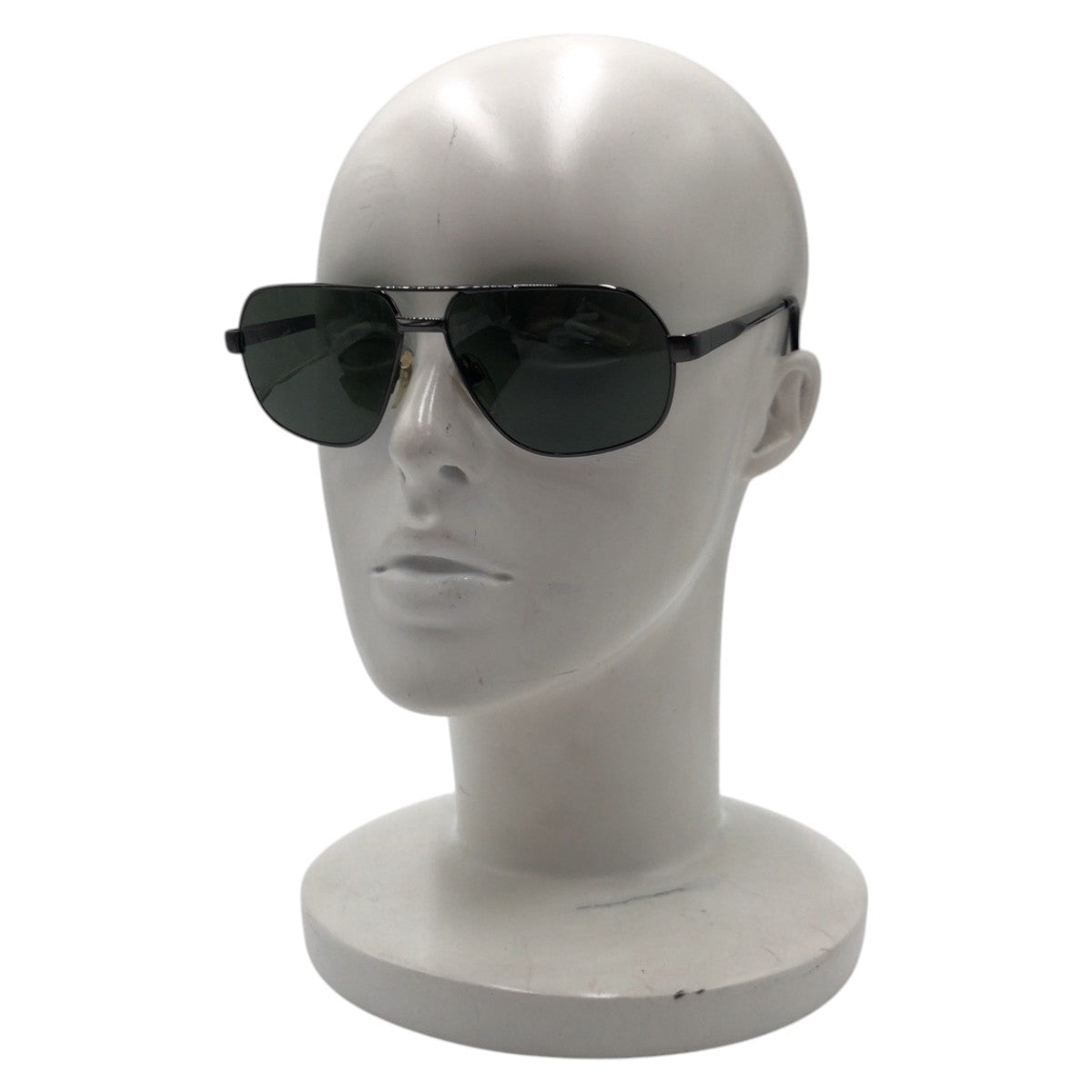 BVLGARI ブルガリ ブラック シルバー メタル M028129 501 108 135 サングラス ティアドロップ  メンズ