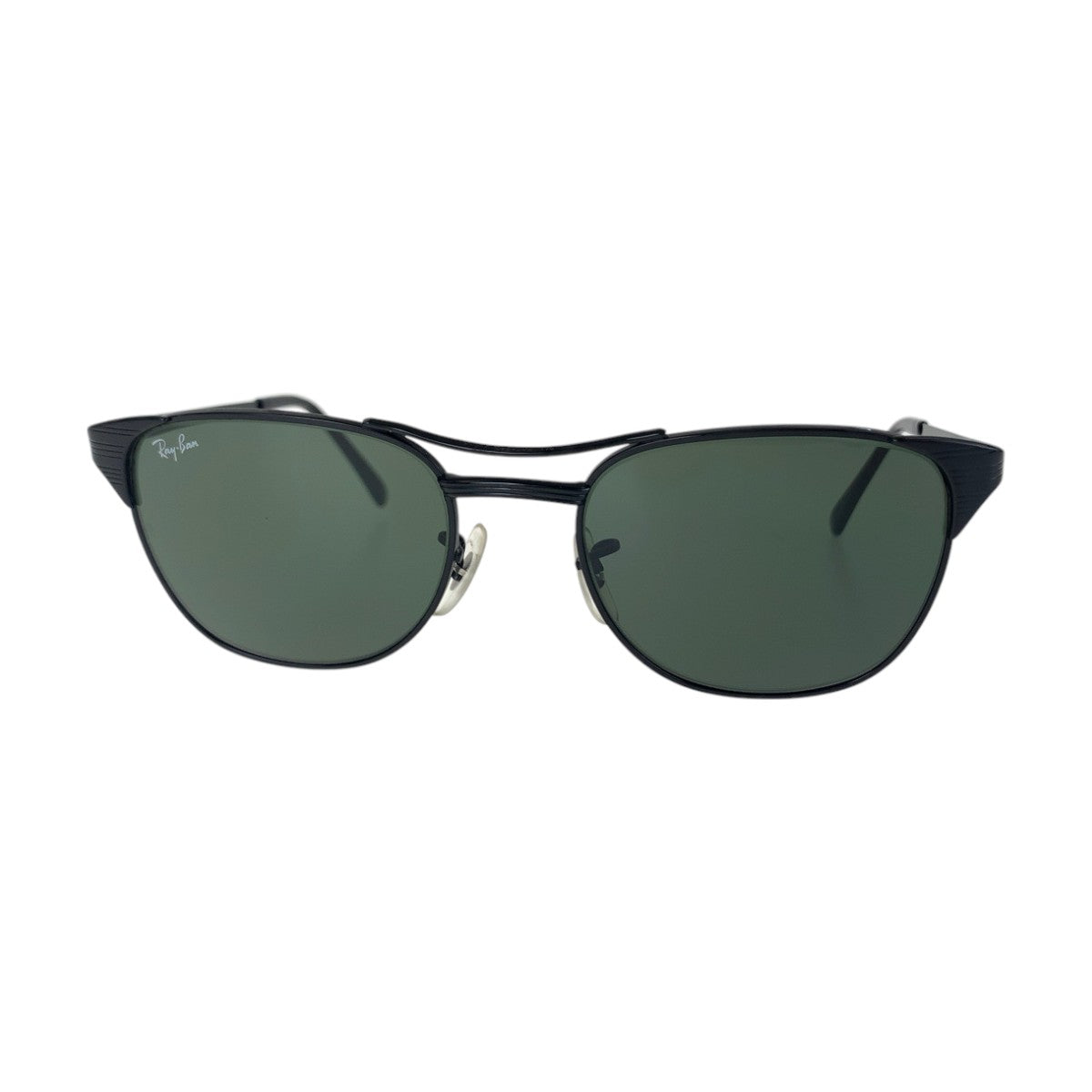 14324
Ray-Ban レイバン ヴィンテージ ボシュロム ブラック 黒 メタル サングラス ウェリントン  メンズ ABP5