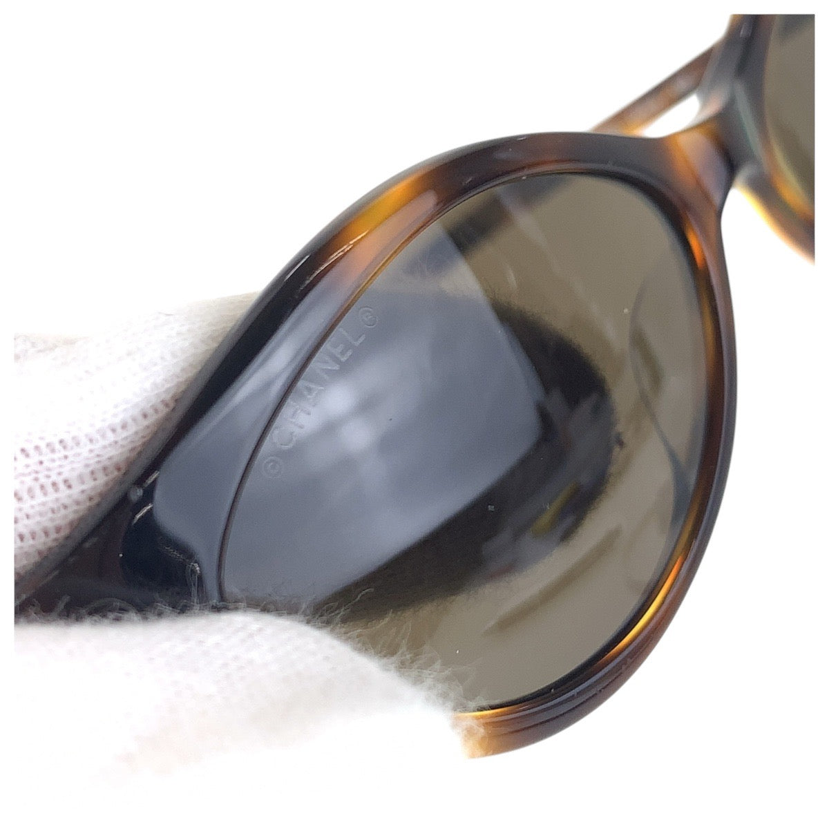 14325
CHANEL シャネル マーブル柄 ブラウン シルバー金具 プラスチック 5001 c.502/93 50◻︎15 130 サングラス 男女兼用 オーバル  レディース