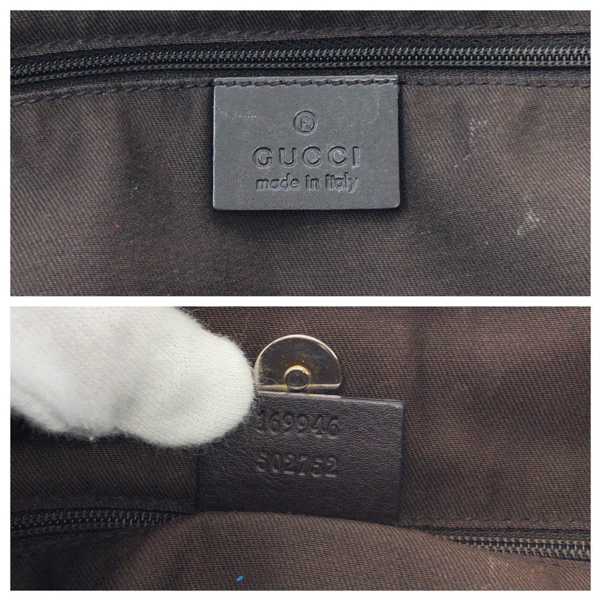 14326
GUCCI グッチ ベージュ ブラウン ゴールド金具 GGキャンバス 169946 トートバッグ ショルダーバッグ  レディース