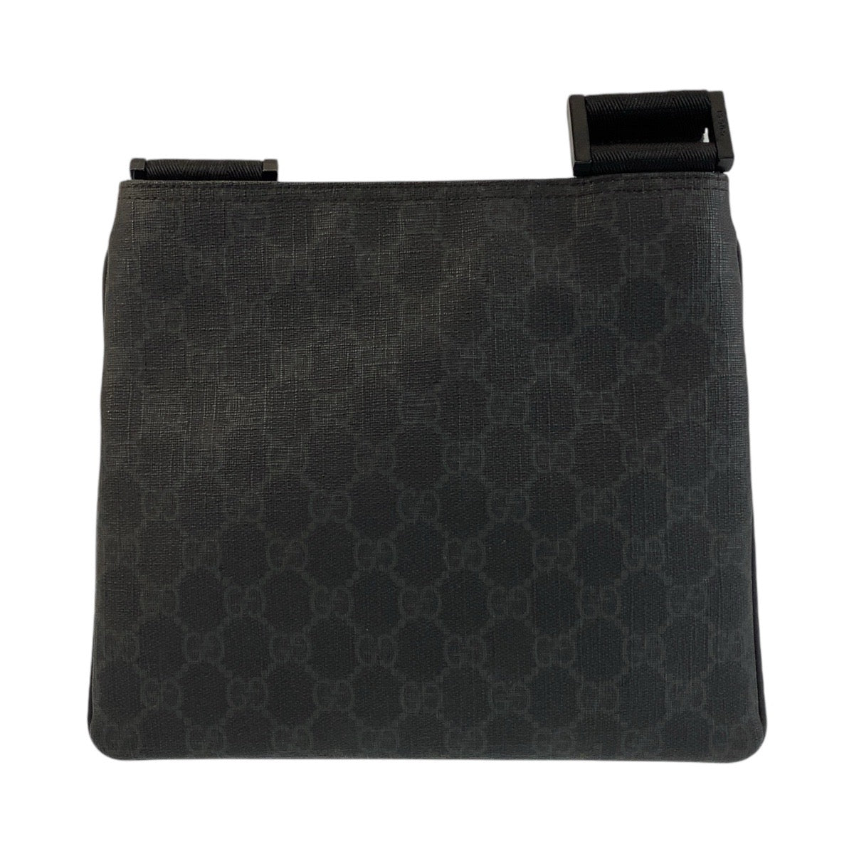 14330
GUCCI グッチ ブラック 黒 GGスプリームキャンバス 162905 斜め掛け ショルダーバッグ 男女兼用  レディース