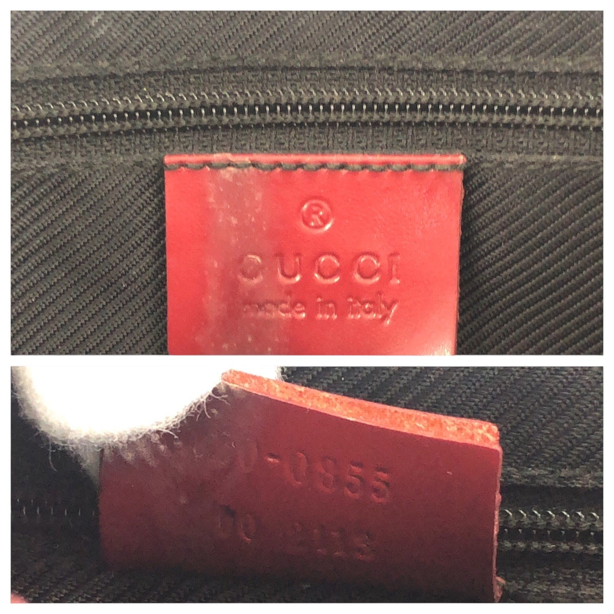 13856
GUCCI グッチ レッド ゴールド金具 GGキャンバス / エナメル トートバッグ ハンドバッグ  レディース
