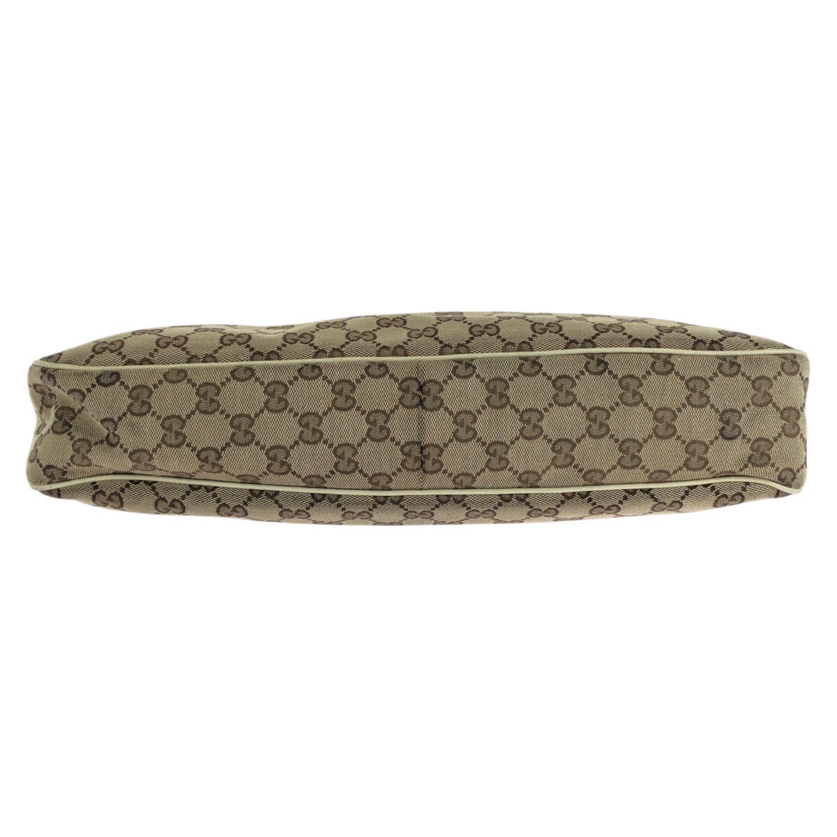 18016
GUCCI グッチ ブラウン ホワイト ゴールド金具 GGキャンバス / レザー 121023 トートバッグ ショルダーバッグ  レディース AB33