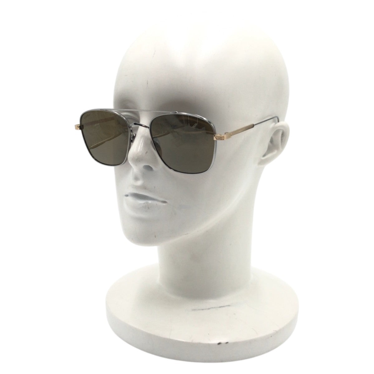CARTIER カルティエ ブラウン ゴールド メタル K0VC101310 CT0163S 007 サングラス ティアドロップ  メンズ A41