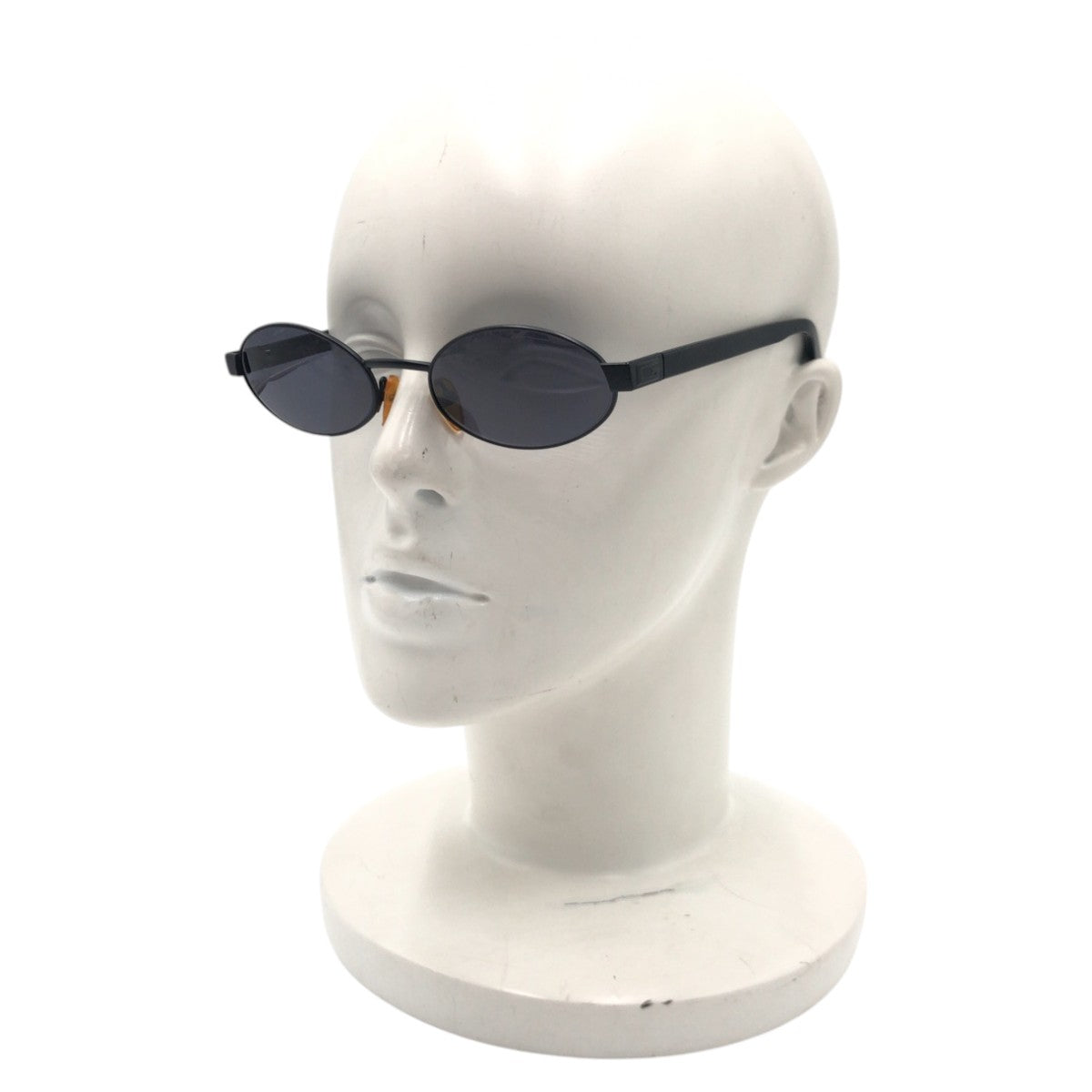14352
GUCCI グッチ ブラック 黒 メタル 135 GG 1641/S E1W 5219 サングラス オーバル  メンズ
