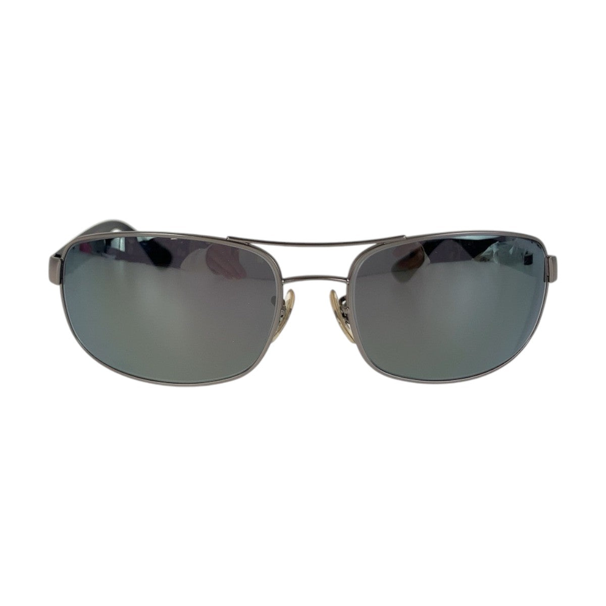 Ray-Ban Mirror Lens Black Gunmetal Plastic/Metal RB3445 029/K3 64◻︎17 3P Sunglasses Square Men's