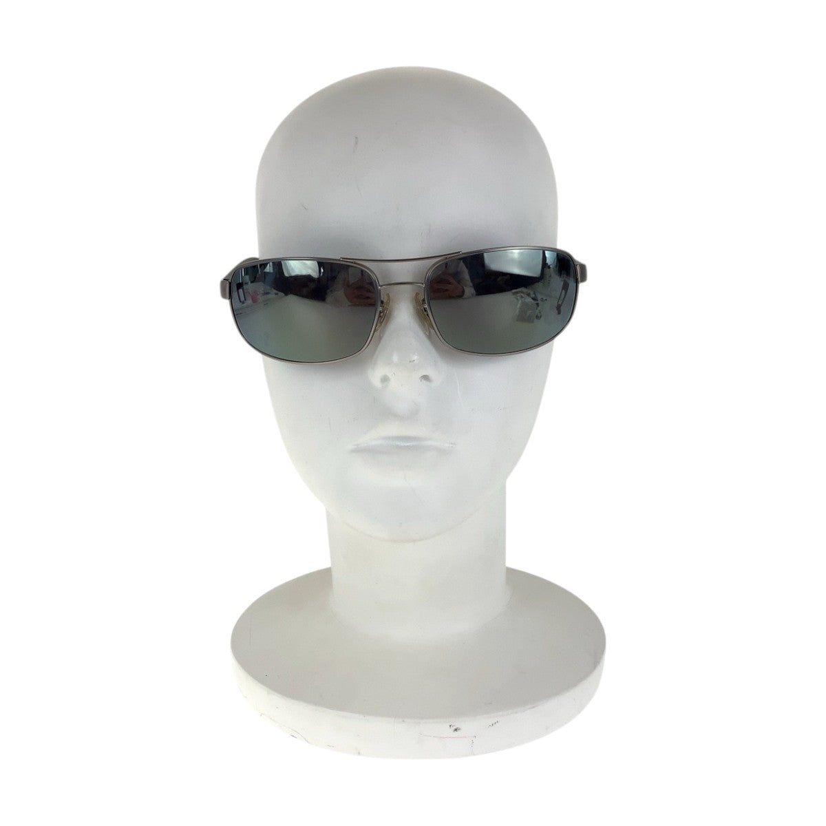 Ray-Ban Mirror Lens Black Gunmetal Plastic/Metal RB3445 029/K3 64◻︎17 3P Sunglasses Square Men's