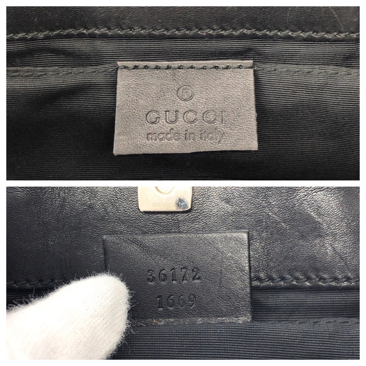 14357
GUCCI グッチ ブラック 黒 シルバー金具 GGキャンバス 36172 トートバッグ ショルダーバッグ  レディース