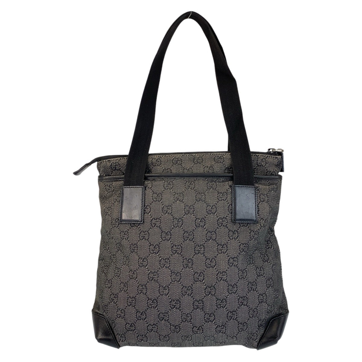 17276
GUCCI グッチ ブラック 黒 GGキャンバス / レザー 28893 トートバッグ ショルダーバッグ  レディース