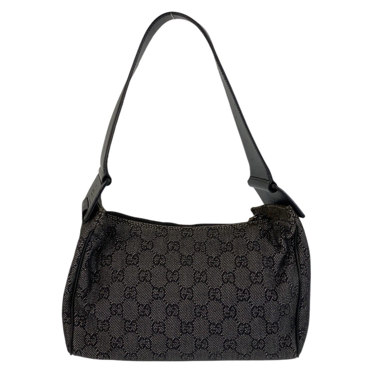 14358
GUCCI グッチ ブラック 黒 ゴールド金具 GGキャンバス / レザー 92699 ショルダーバッグ  レディース