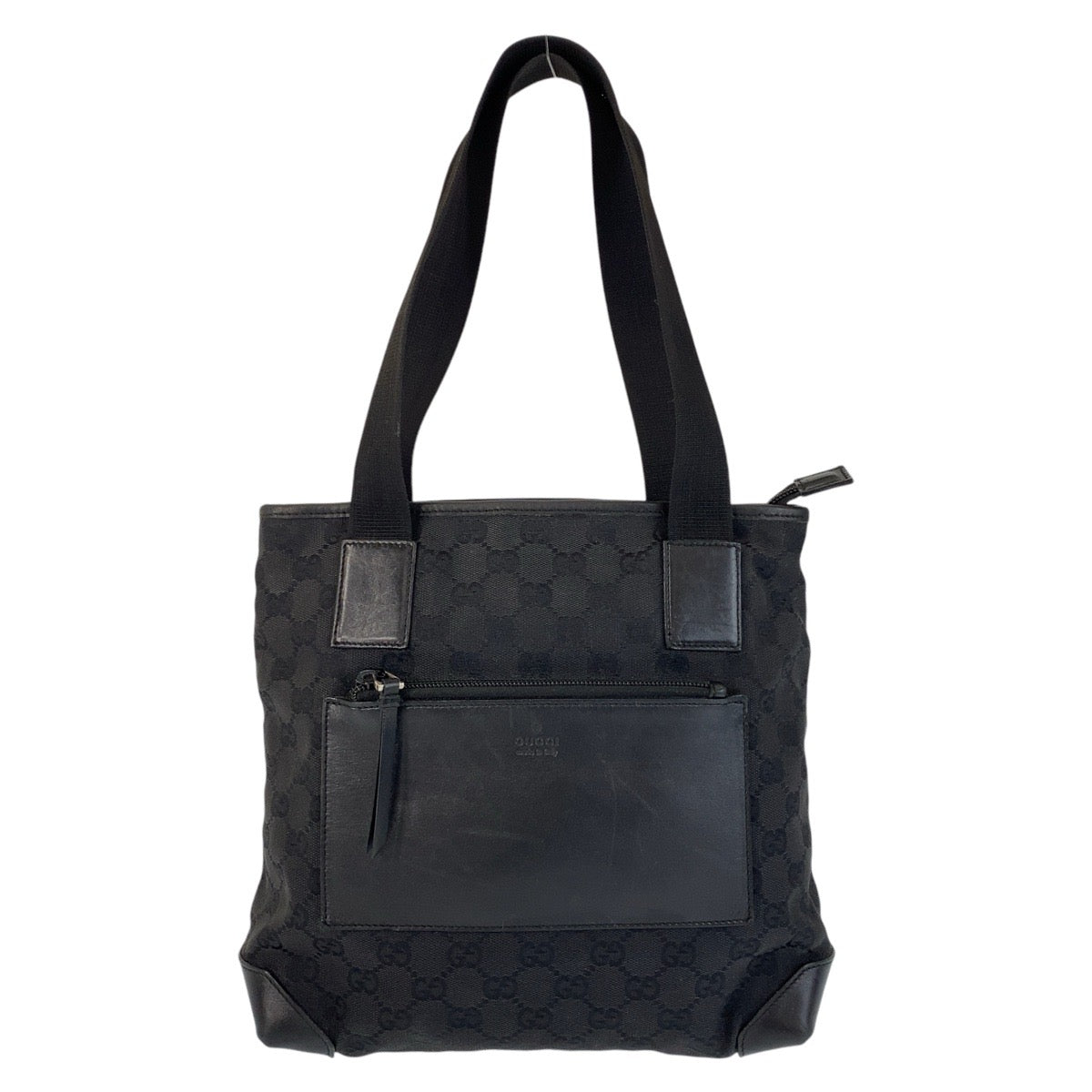 13863
GUCCI グッチ ブラック 黒 GGキャンバス / レザー 28893 トートバッグ ショルダーバッグ  レディース
