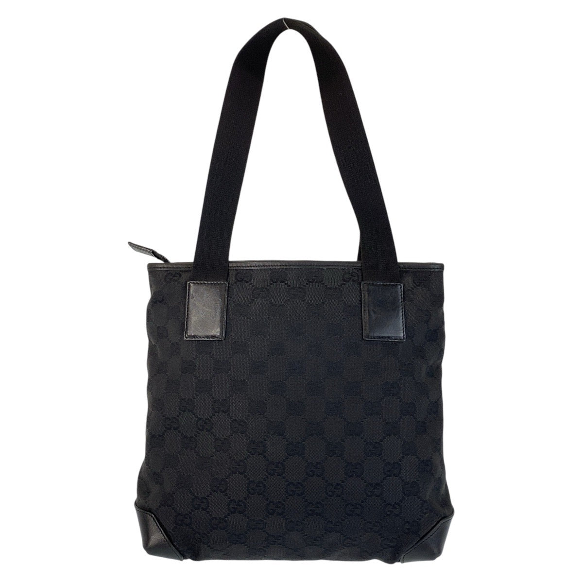 18021
GUCCI グッチ ブラック 黒 GGキャンバス / レザー 28893 トートバッグ ショルダーバッグ  レディース AB33