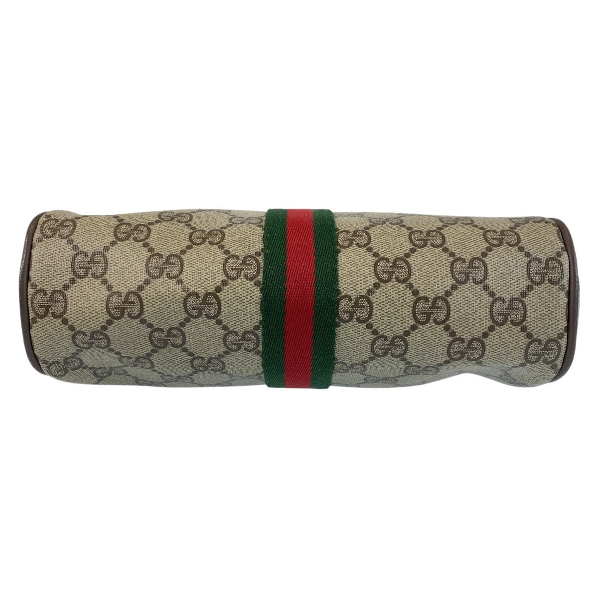 14360
GUCCI グッチ シェリーライン ベージュ ゴールド金具 GGスプリームキャンバス / レザー 68 02 004 斜め掛け ショルダーバッグ メッセンジャーバッグ  レディース