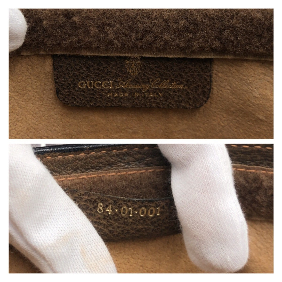 13874
GUCCI グッチ ヴィンテージ シェリーライン オールドグッチ ベージュ ブラウン GGスプリームキャンバス 84 01 001 クラッチバッグ セカンドバッグ  レディース