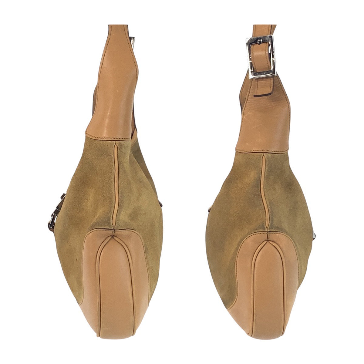 13884
GUCCI グッチ ジャッキー シェリーライン ブラウン マルチカラー シルバー金具 スウェード 001.3306 2684 ホーボー ショルダーバッグ  レディース