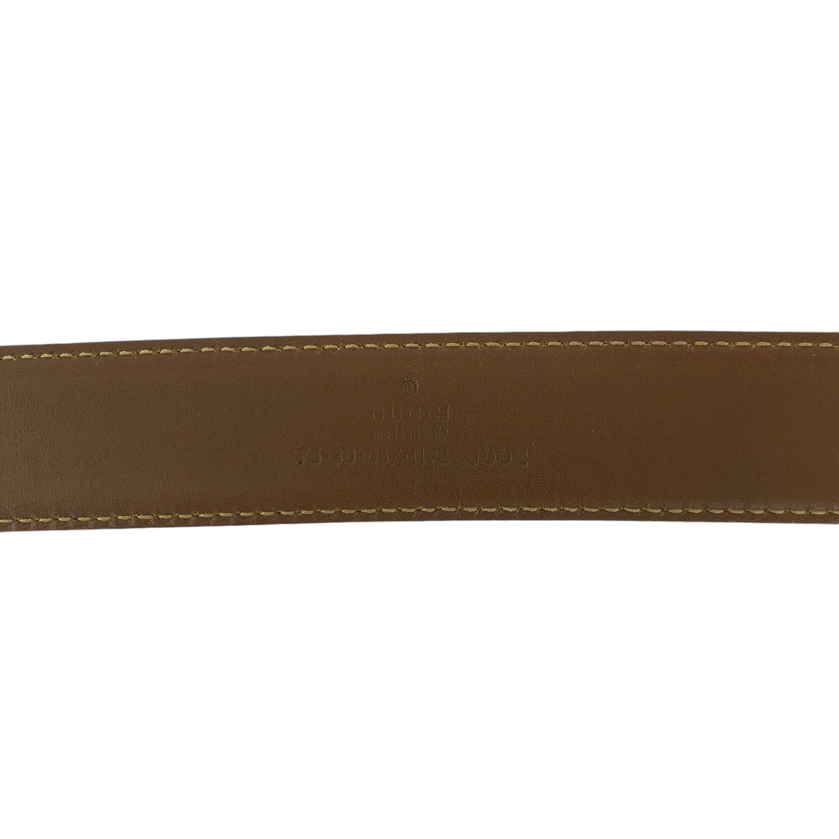 13897
GUCCI グッチ シェリーライン インターロッキング 75cm/30inc ブラウン シルバー金具 レザー 037 1192 ベルト 男女兼用  レディース