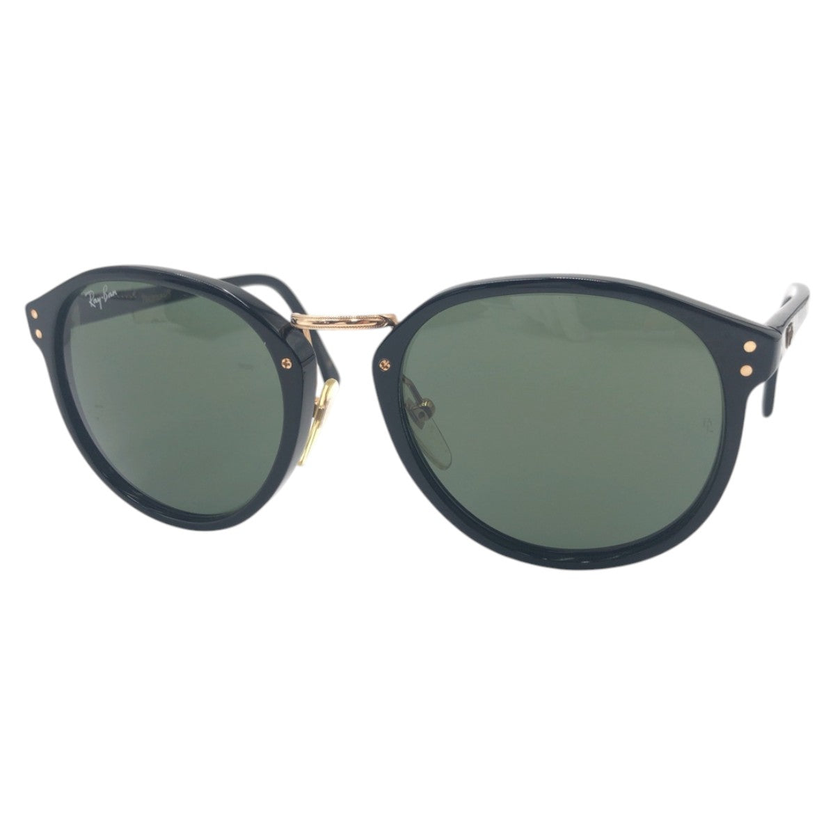 Ray-Ban レイバン ヴィンテージ トラディショナル ボシュロム B&L ブラック 黒 プラスチック / メタル STYLE P 52□19 サングラス ウェリントン  メンズ