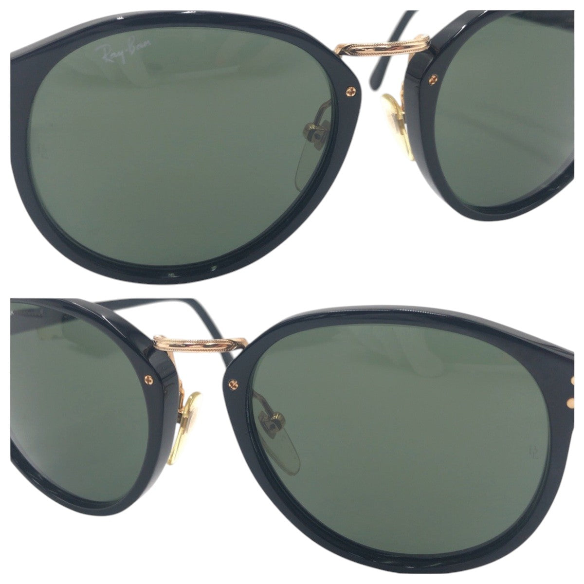 Ray-Ban レイバン ヴィンテージ トラディショナル ボシュロム B&L ブラック 黒 プラスチック / メタル STYLE P 52□19 サングラス ウェリントン  メンズ