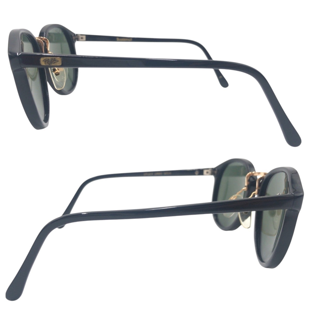 Ray-Ban レイバン ヴィンテージ トラディショナル ボシュロム B&L ブラック 黒 プラスチック / メタル STYLE P 52□19 サングラス ウェリントン  メンズ