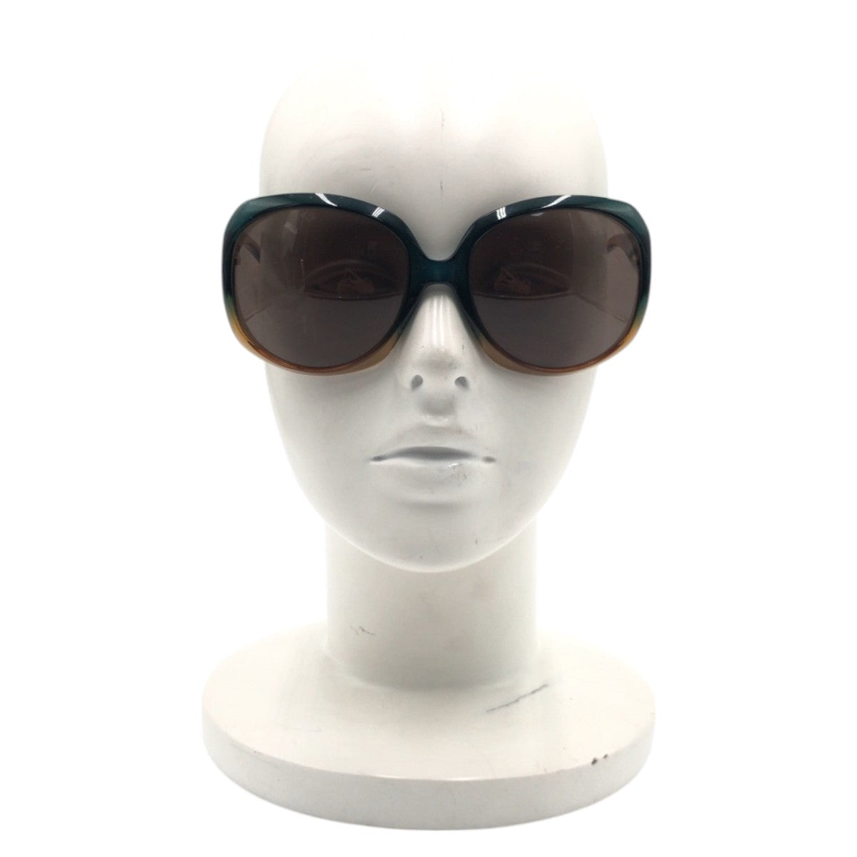 Christian Dior クリスチャンディオール DIOR GLOSSY ブラウン ブルー プラスチック LLW70 62□20 125 サングラス バタフライ  レディース