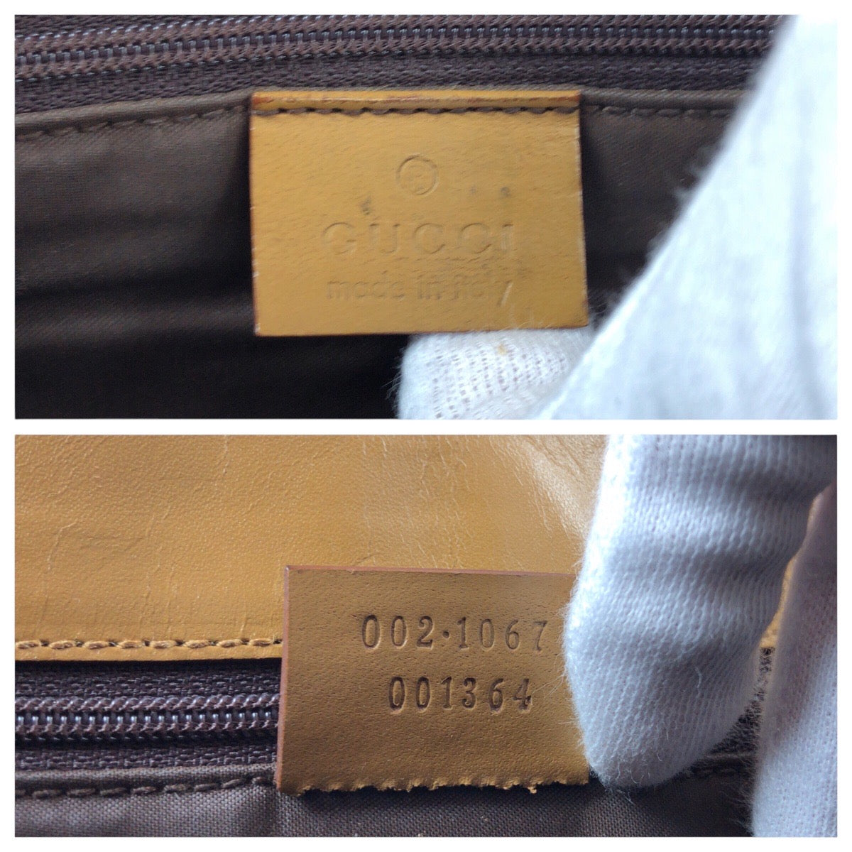 14376
GUCCI グッチ ジャッキー ライトブラウン キャメル ベージュ ゴールド金具 GGキャンバス / レザー 002 1067 トートバッグ ショルダーバッグ  レディース