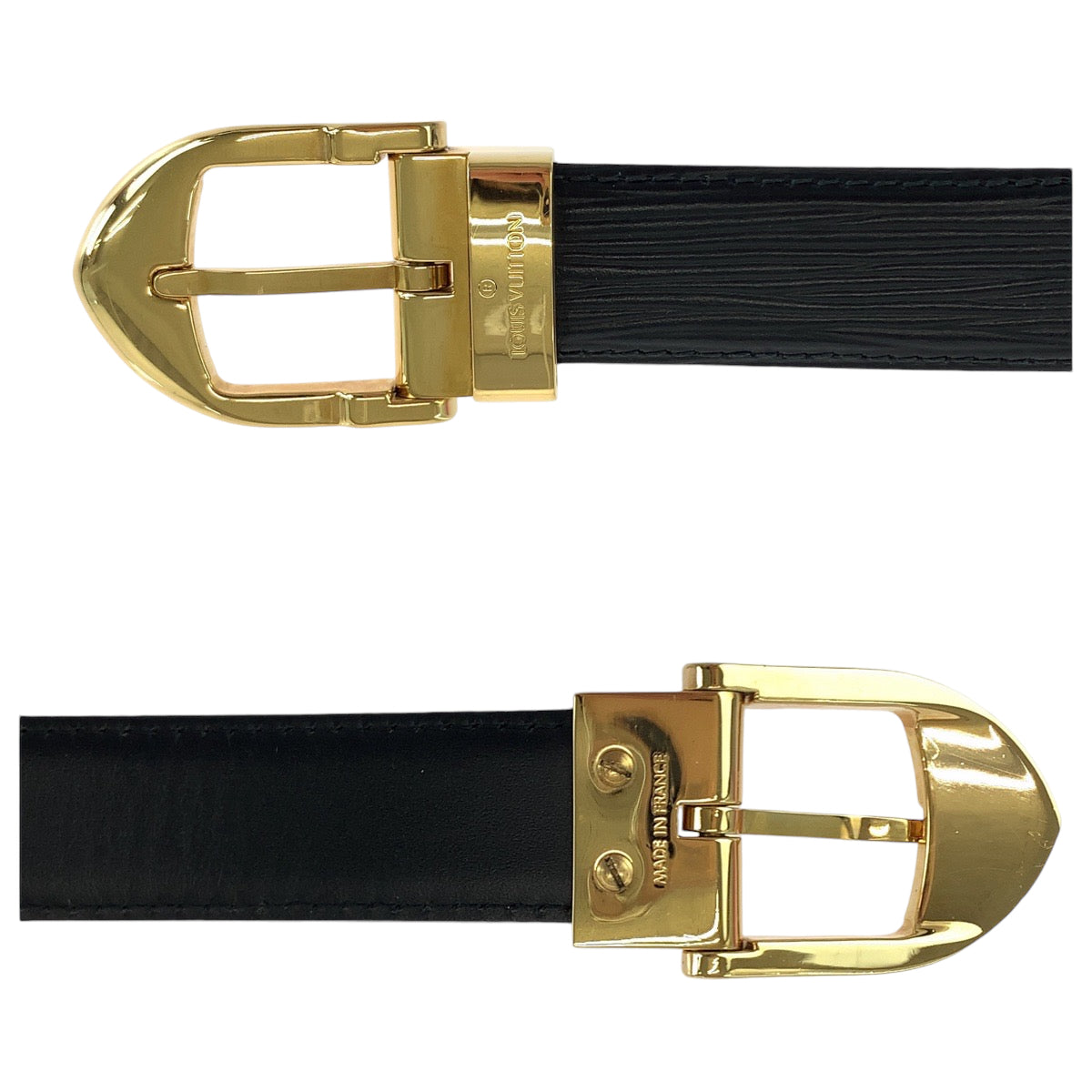 13900
LOUIS VUITTON ルイヴィトン エピ サンチュール クラシック ブラック 黒 ゴールド金具 エピレザー M6832Q ベルト バックル  メンズ
