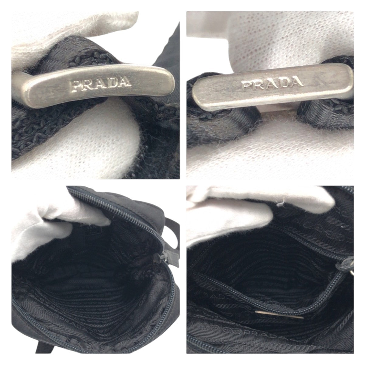 14378
PRADA プラダ プラダスポーツ ブラック 黒 ナイロン B8674 ショルダーバッグ ポシェット 男女兼用  メンズ ABP34
