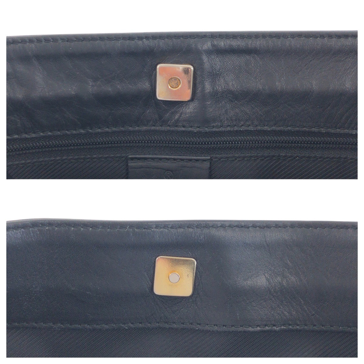 14380
GUCCI グッチ ブラック 黒 ゴールド金具 GGキャンバス / レザー 001 4231 2123 ショルダーバッグ  レディース