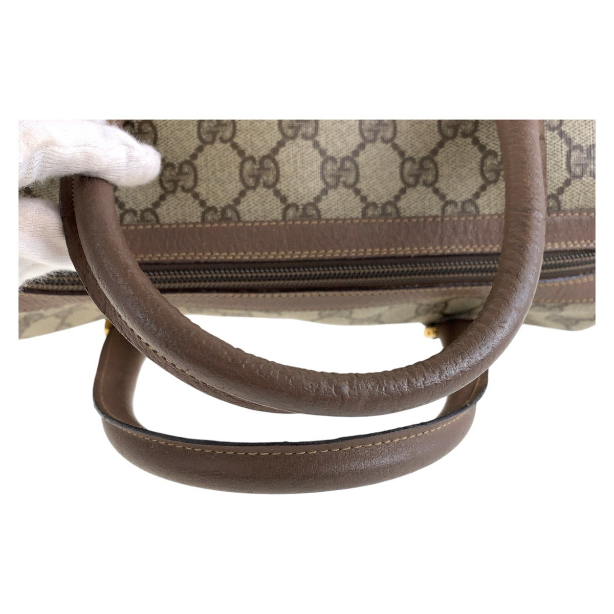 GUCCI グッチ シェリーライン ブラウン ゴールド金具 GGスプリームキャンバス / レザー 002 115 6697 ハンドバッグ ショルダーバッグ 2way  レディース