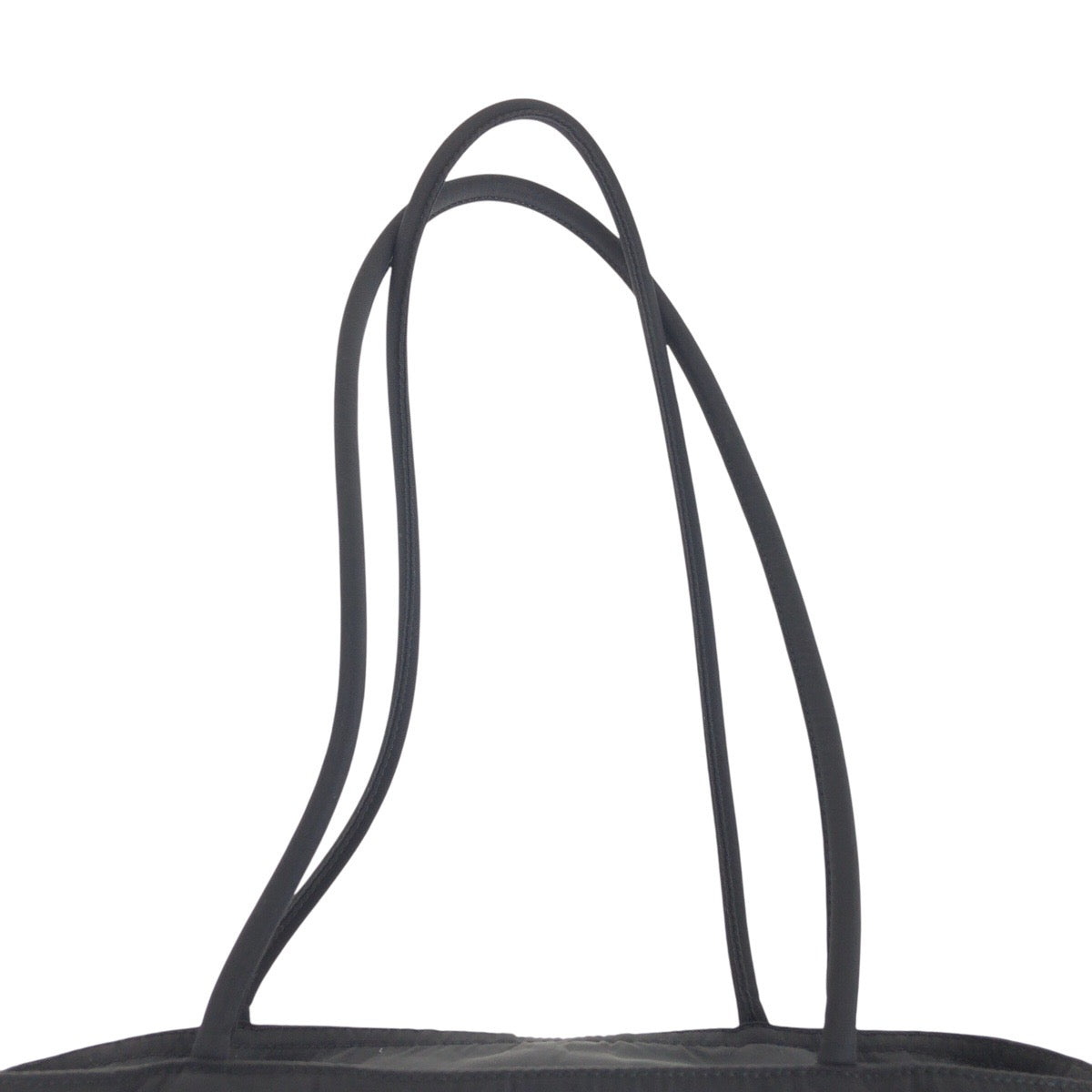13904
PRADA プラダ テスート 三角ロゴプレート ブラック 黒 シルバー金具 ナイロン トートバッグ ショルダーバッグ  レディース