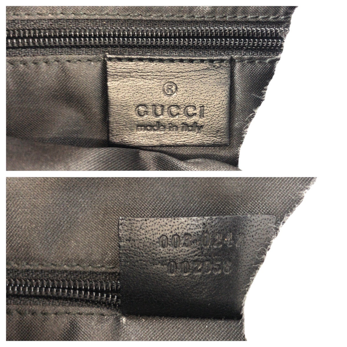 14387
GUCCI グッチ ブラック 黒 シルバー金具 GGキャンバス / レザー 003 0242 リュック・デイパック バックパック  レディース