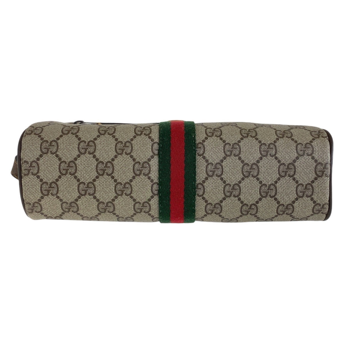 13908
GUCCI グッチ シェリーライン オールドグッチ ブラウン ゴールド金具 PVC / レザー 72 02 005 斜め掛け ショルダーバッグ メッセンジャーバッグ  レディース