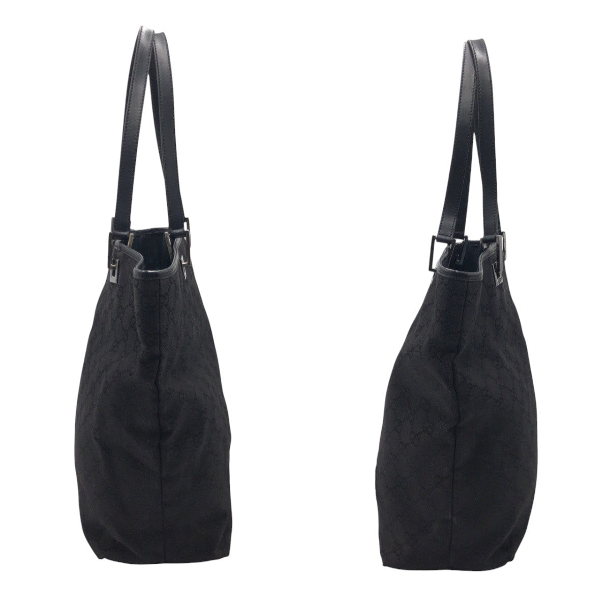 GUCCI グッチ GG柄 ブラック 黒 GGキャンバス 31243 トートバッグ ショルダーバッグ ハンドバッグ  レディース B21