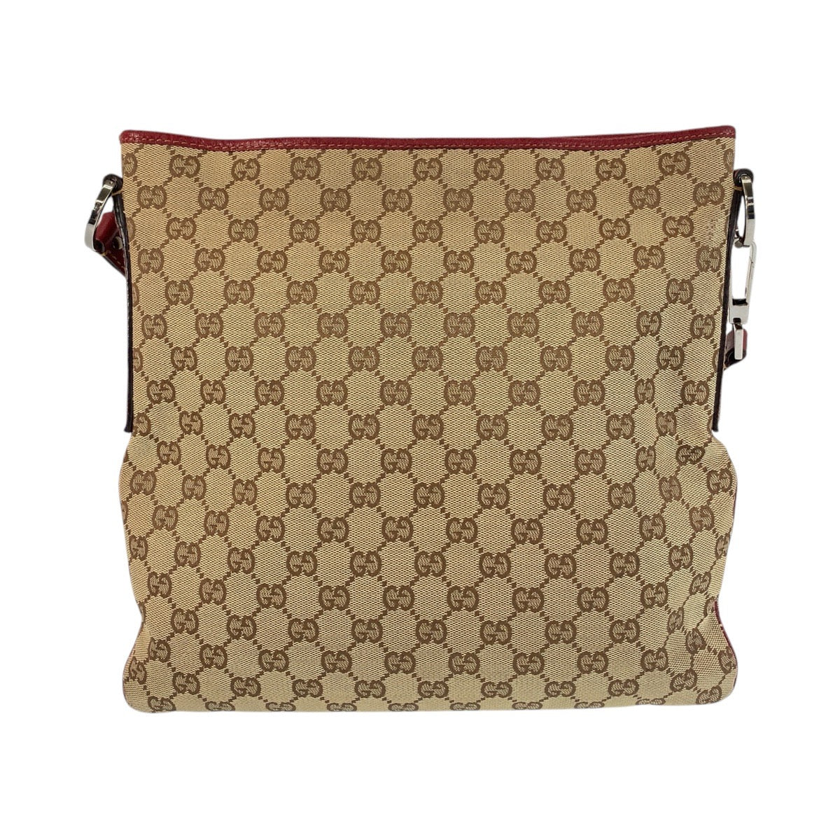 14400
GUCCI グッチ ベージュ レッド GGキャンバス / レザー 113013 ショルダーバッグ メッセンジャーバッグ  レディース ABP21