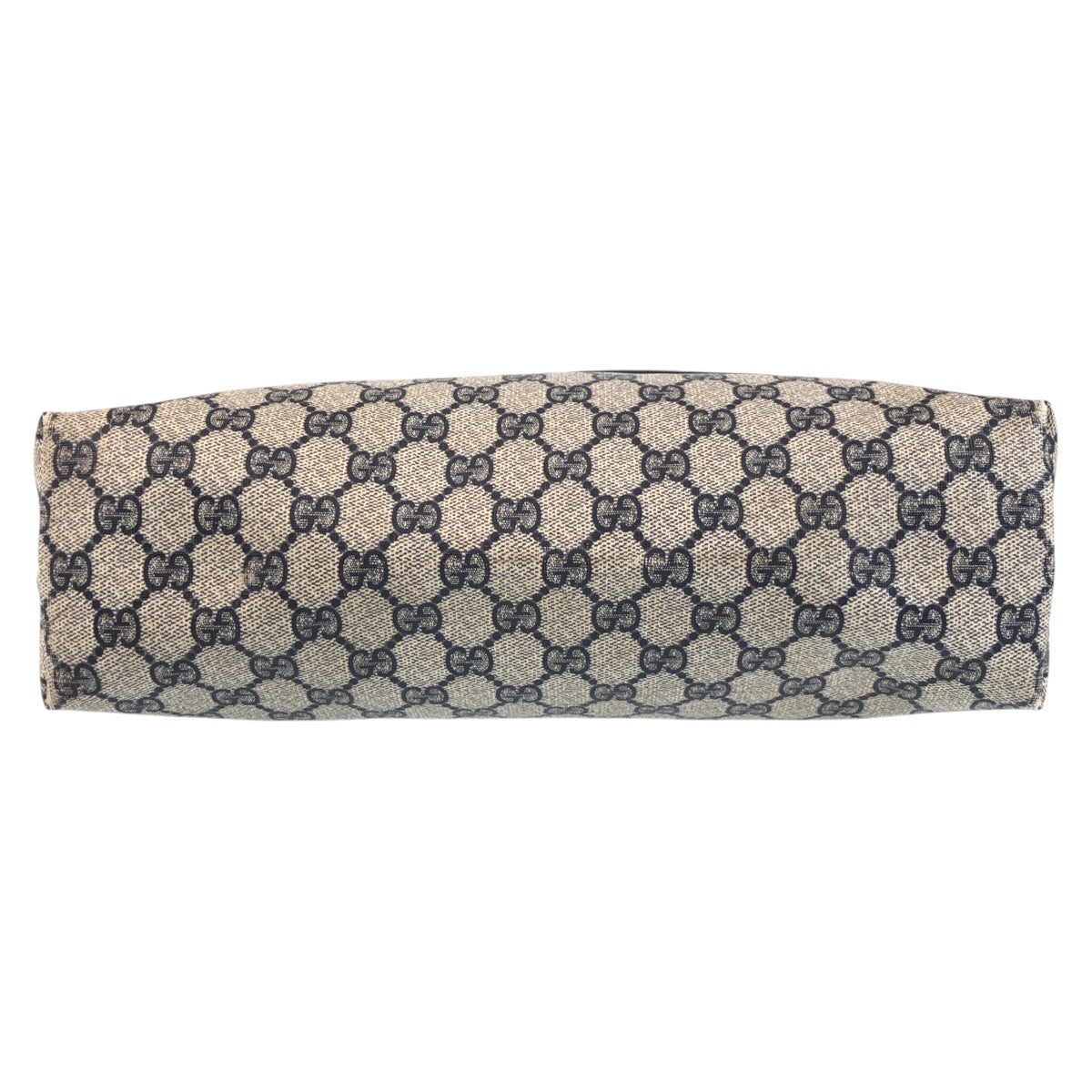 13913
GUCCI グッチ ヴィンテージ シェリーライン オールドグッチ グレー ネイビー PVC 39 02 003 トートバッグ ショルダーバッグ  レディース