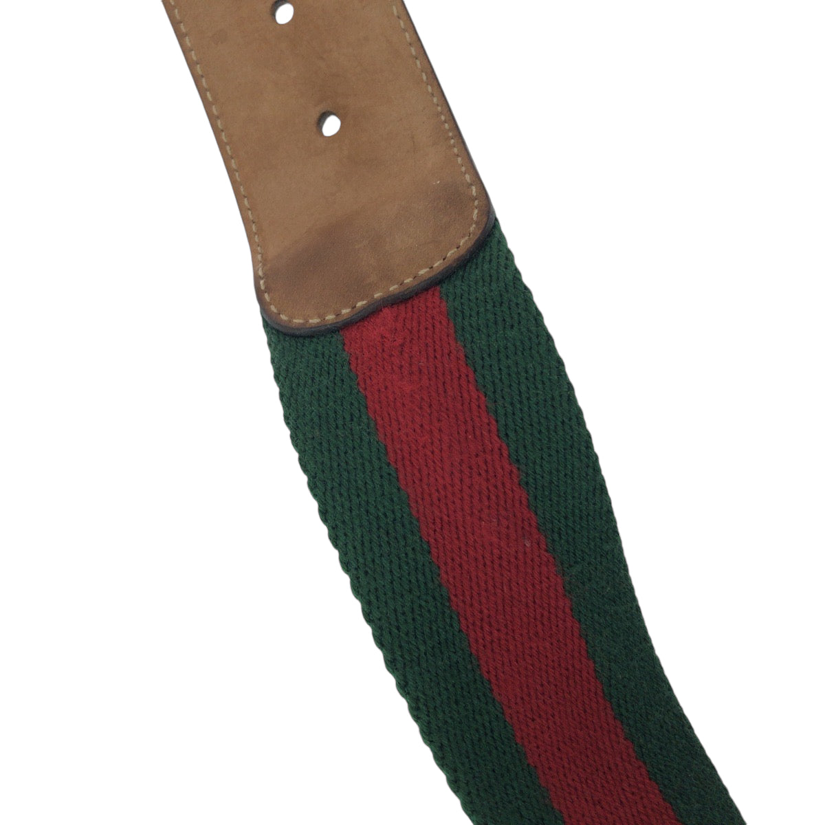 14409
GUCCI グッチ GGマーモント シェリーライン 75cm/30inc ブラウン レッド グリーン ゴールド金具 レザー 1476 ベルト バックル  メンズ