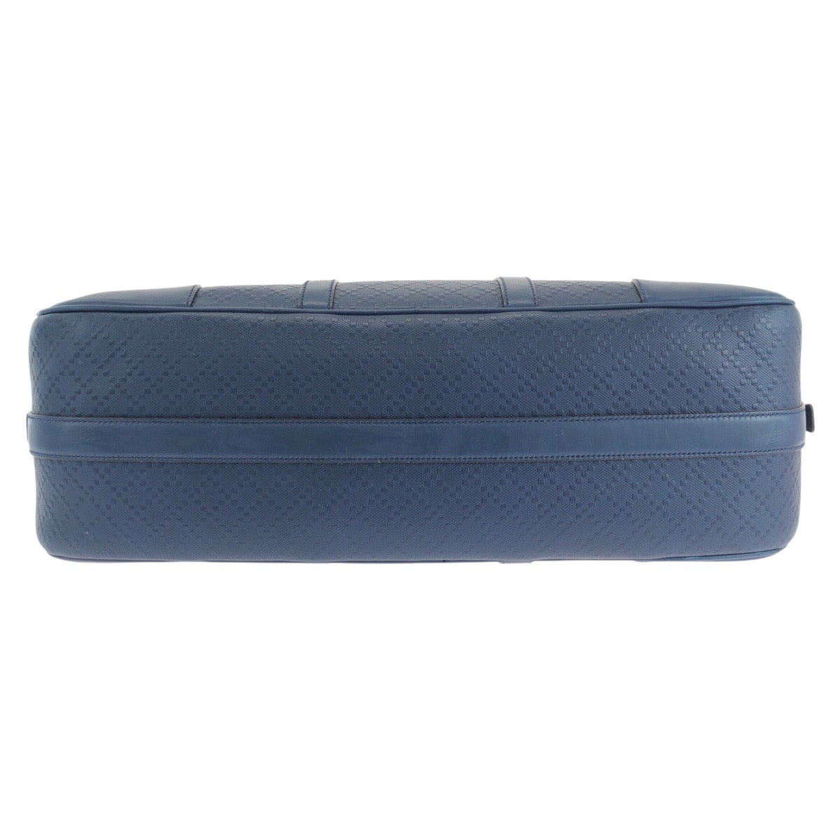 14410
GUCCI グッチ ディアマンテ ブルー ゴールド金具 レザー 353394 ビジネスバッグ ブリーフケース  メンズ