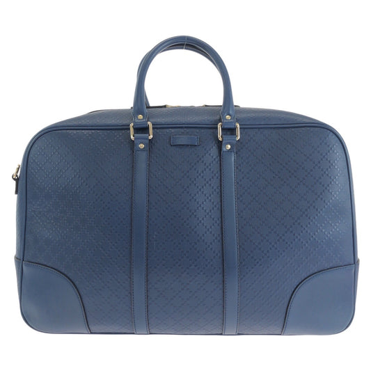 14410
GUCCI グッチ ディアマンテ ブルー ゴールド金具 レザー 353394 ビジネスバッグ ブリーフケース  メンズ