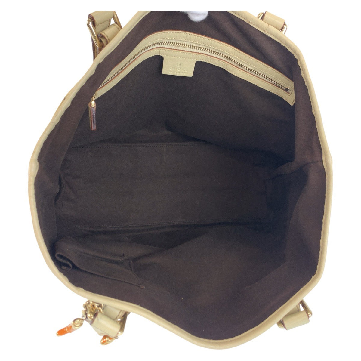 13923
GUCCI グッチ シェリーライン ベージュ ブラウン ゴールド金具 GGキャンバス / レザー 137396 トートバッグ ショルダーバッグ  レディース