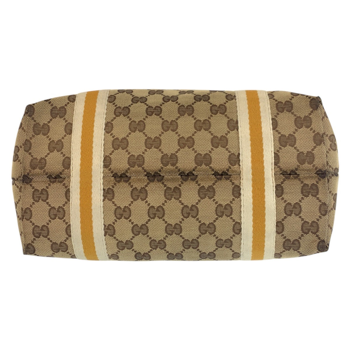 13923
GUCCI グッチ シェリーライン ベージュ ブラウン ゴールド金具 GGキャンバス / レザー 137396 トートバッグ ショルダーバッグ  レディース