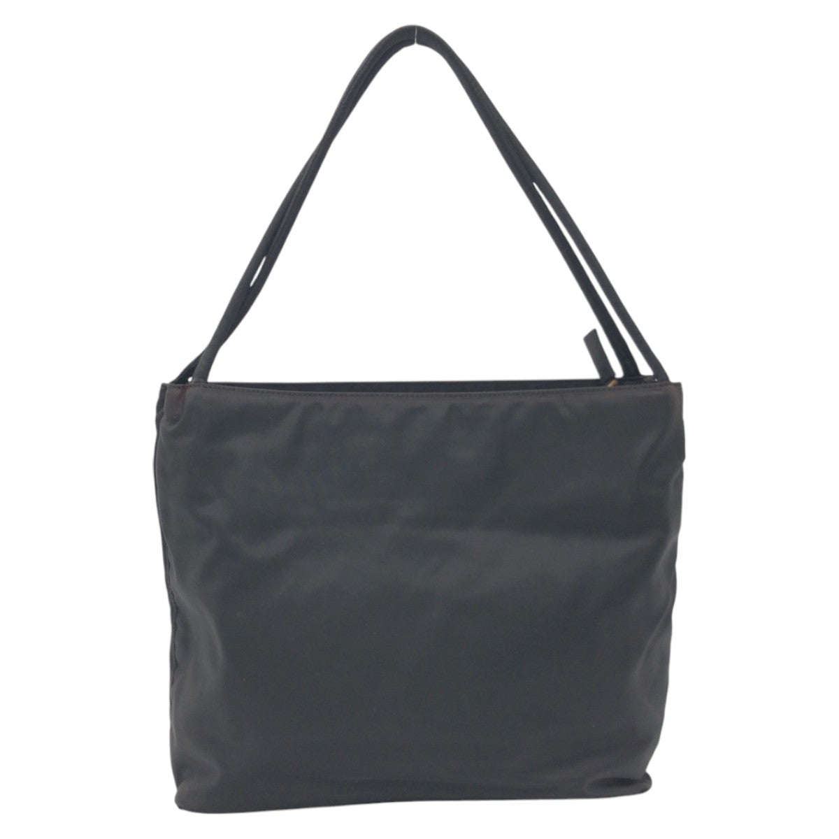 PRADA Tessuto Triangle Logo Black Nylon Tote Bag Shoulder Bag Handbag Women's ABP39