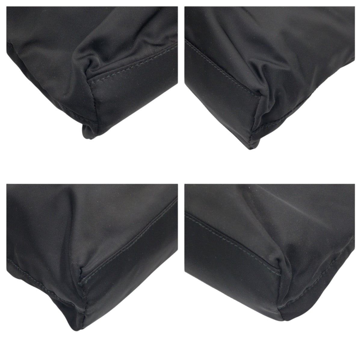 PRADA プラダ テスート 三角ロゴ ブラック 黒 ナイロン トートバッグ ショルダーバッグ ハンドバッグ  レディース ABP39