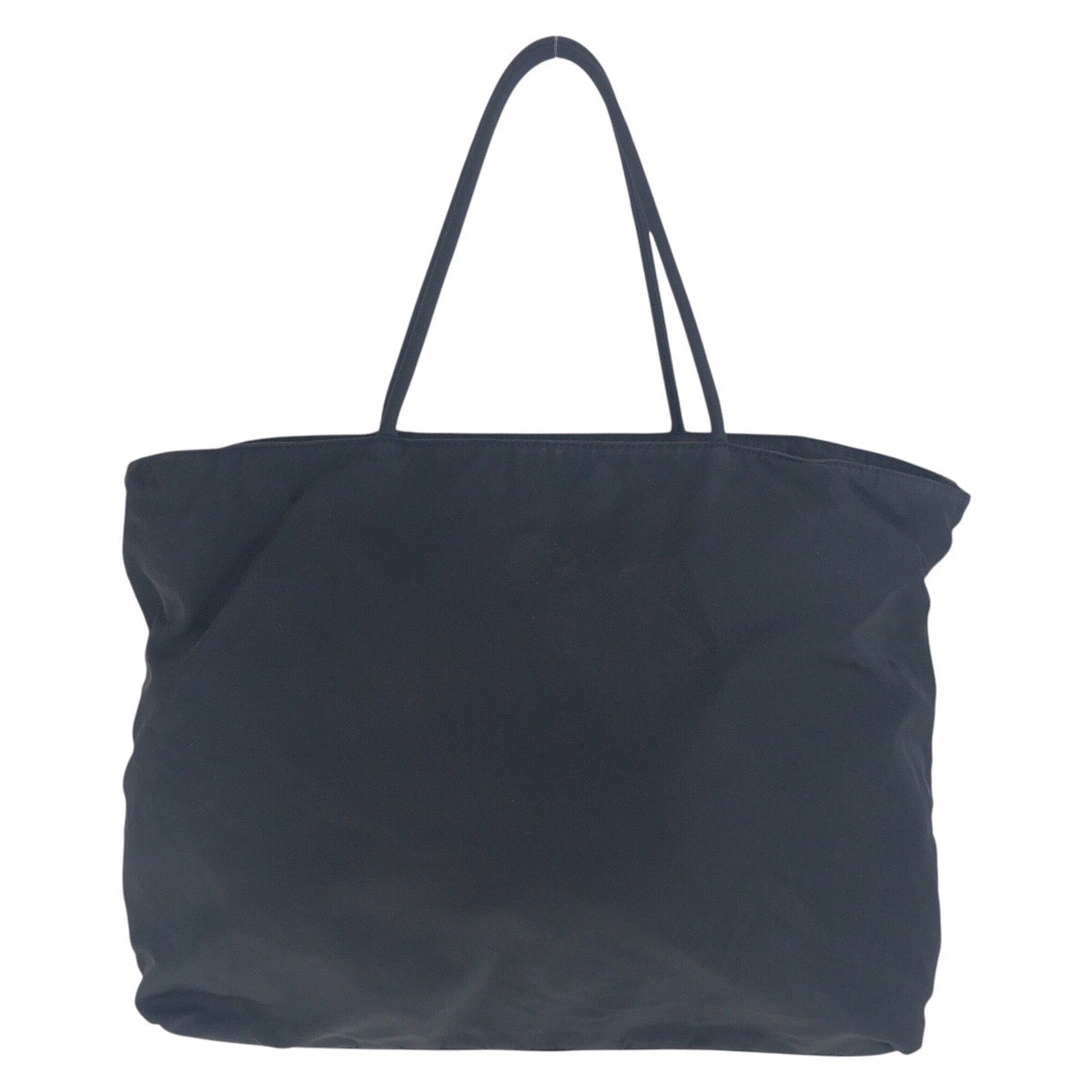 14427
PRADA プラダ テスート 三角ロゴプレート ブラック 黒 シルバー金具 ナイロン トートバッグ ショルダーバッグ  レディース