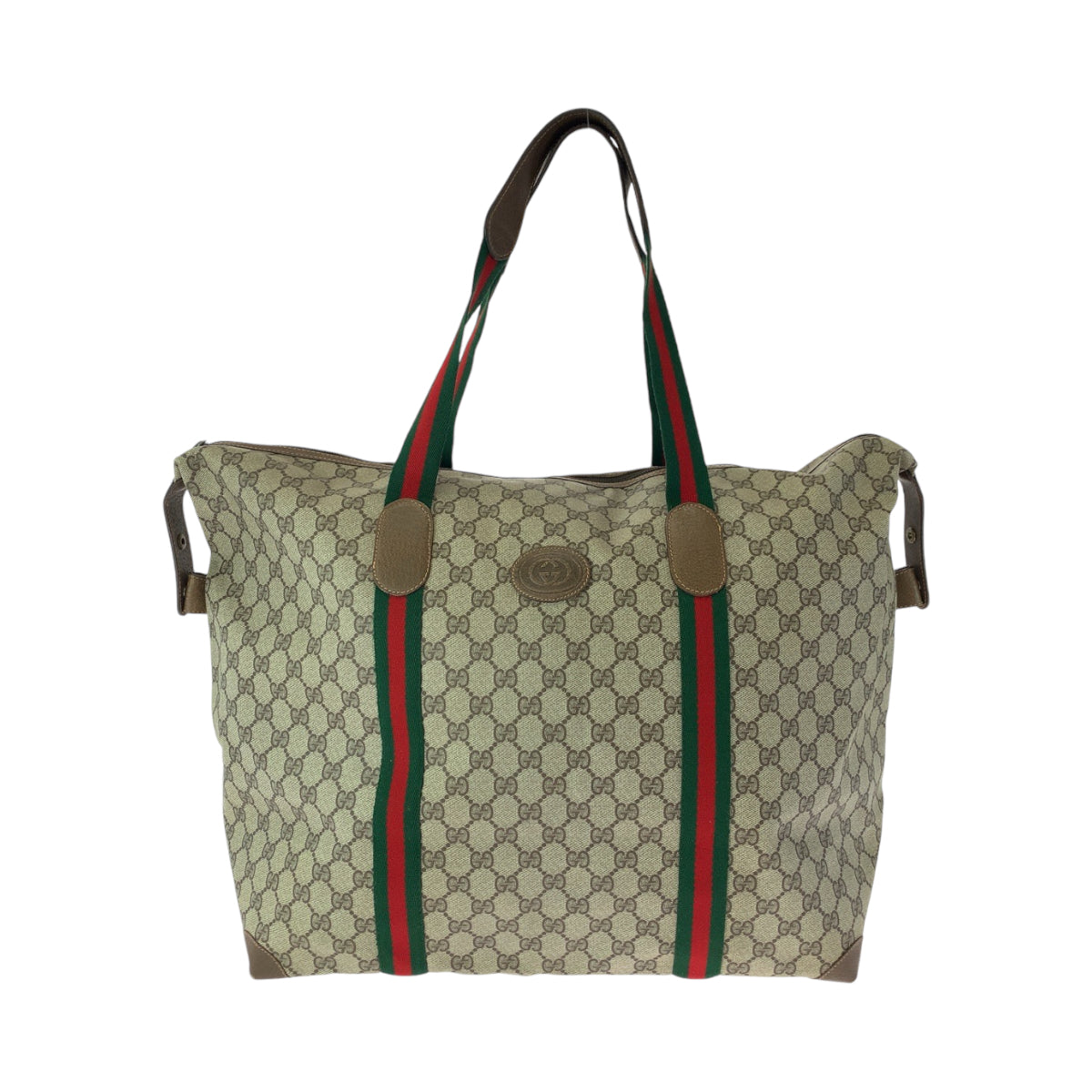 13926
 
GUCCI Old Gucci Sherry Line Beige Brown GG Supreme Canvas 89 19 012 Boston Bag Shoulder Bag Women's