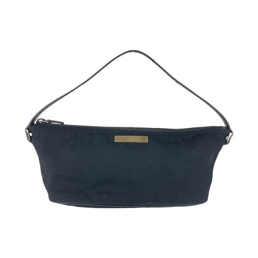 13927
GUCCI グッチ ブラック シルバー金具 ナイロン 039 1103 ハンドバッグ アクセサリーポーチ  レディース ABP24