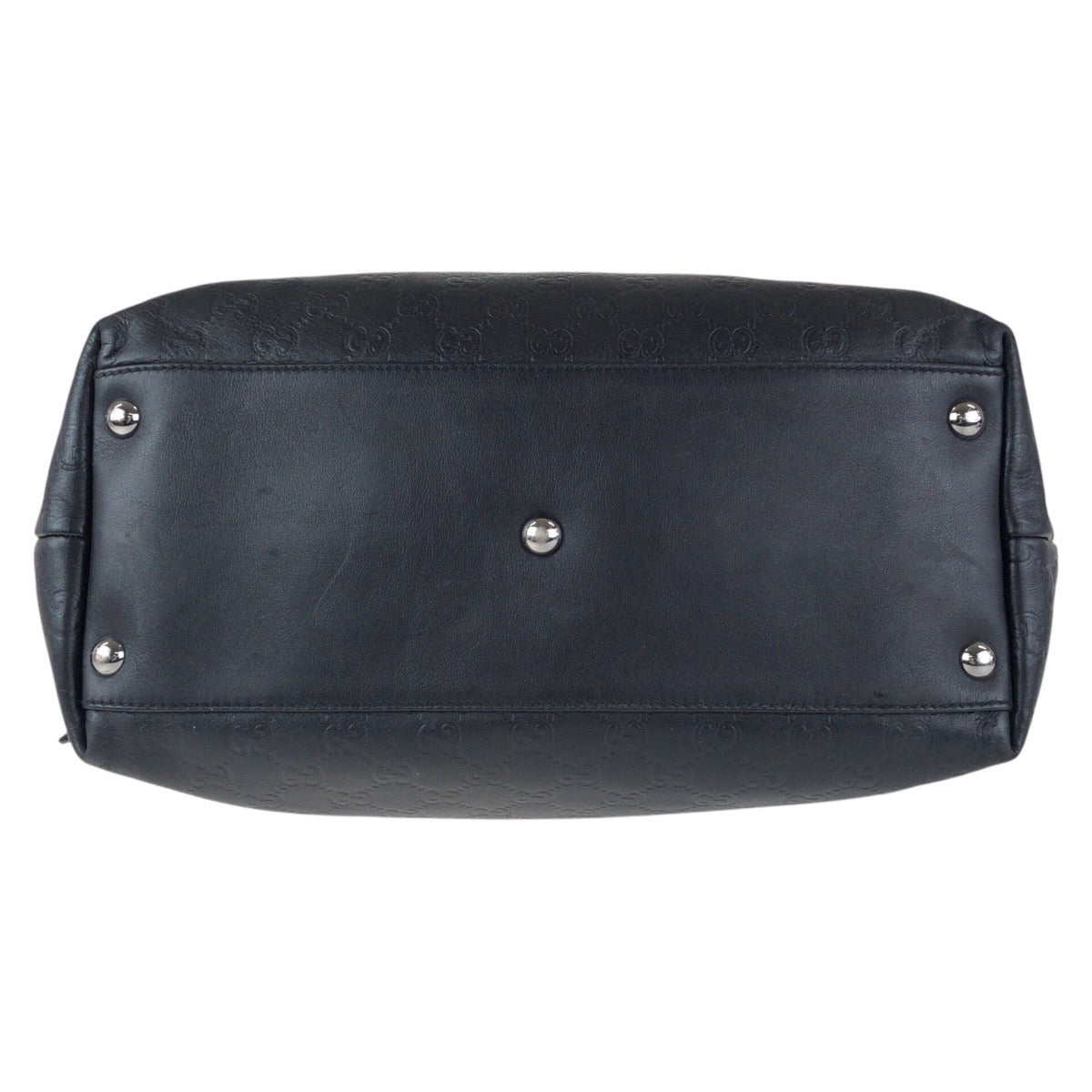 14442
GUCCI グッチ グッチシマ ブラック 黒 レザー 162486 トートバッグ ショルダーバッグ 2way  メンズ
