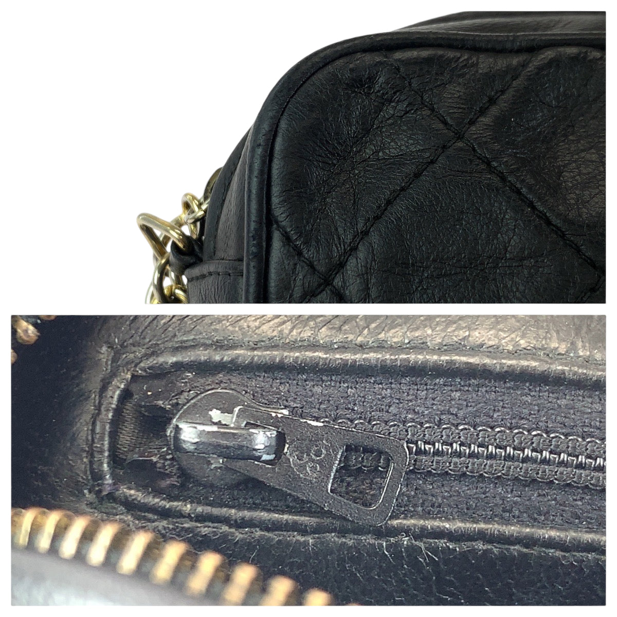 13929
CHANEL シャネル ヴィンテージ マトラッセ ココマーク フリンジ タッセル ブラック 黒 シルバー金具 ラムスキン チェーンショルダーバッグ 斜め掛け  レディース