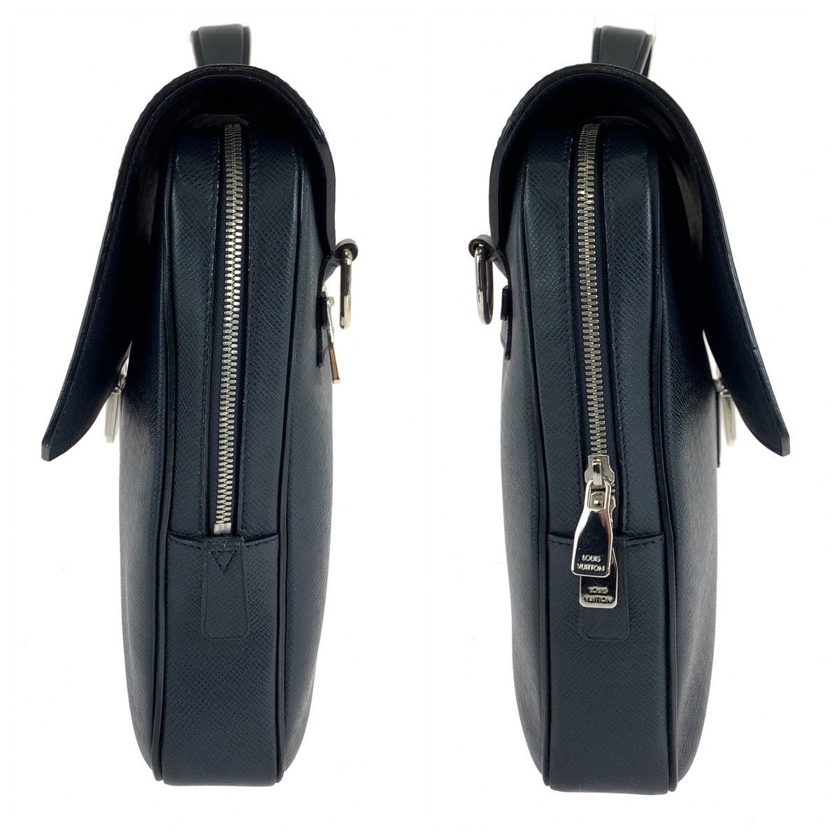 13931
LOUIS VUITTON ルイヴィトン タイガ ヴァシリPM ボレアル ネイビー シルバー金具 タイガ M32640 ショルダーバッグ ビジネスバッグ 2way  メンズ