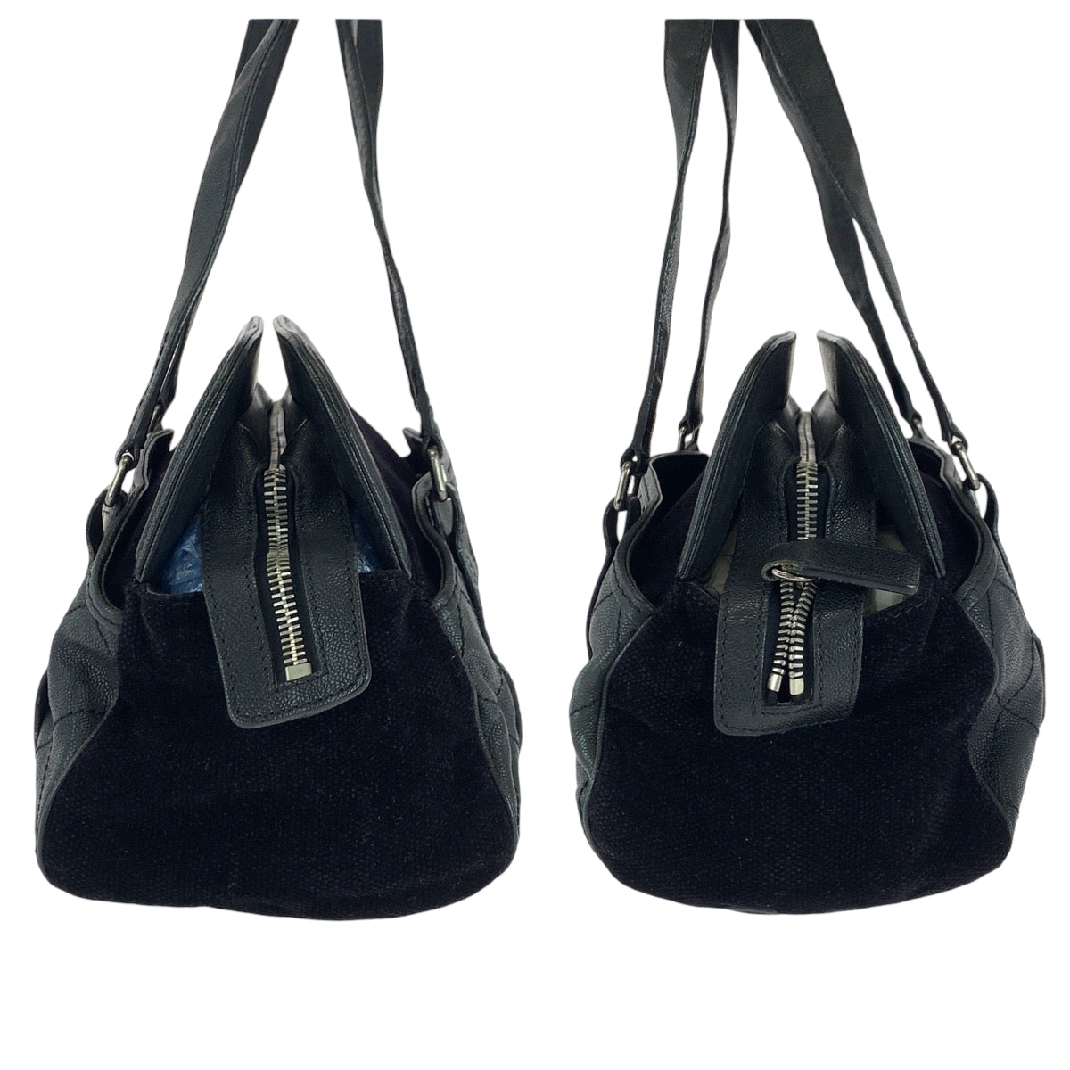 13934
CHANEL シャネル 2.55 マトラッセ ブラック 黒 シルバー金具 キャビアスキン ショルダーバッグ ハンドバッグ  レディース